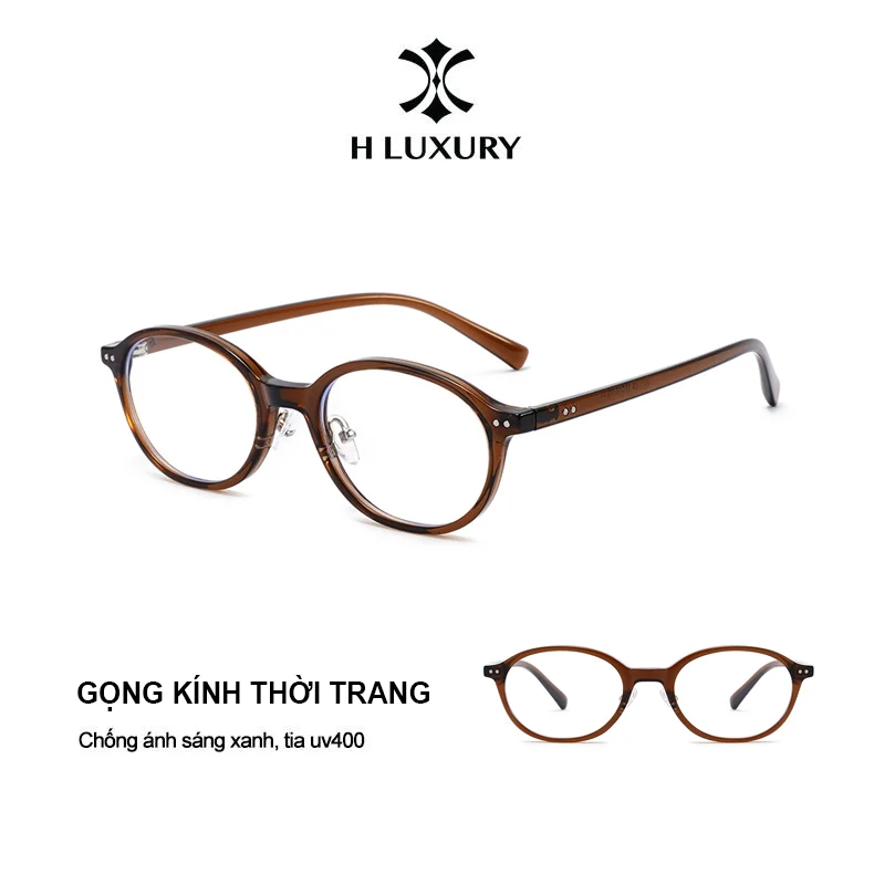 Kính Cận Thị, Gọng Kính Cận Chống Ánh Sáng Xanh Và Tia UV Dành Cho Nữ Thiết Kế Trẻ Trung V23